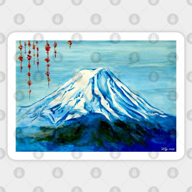 Fuji Sticker by danieljanda